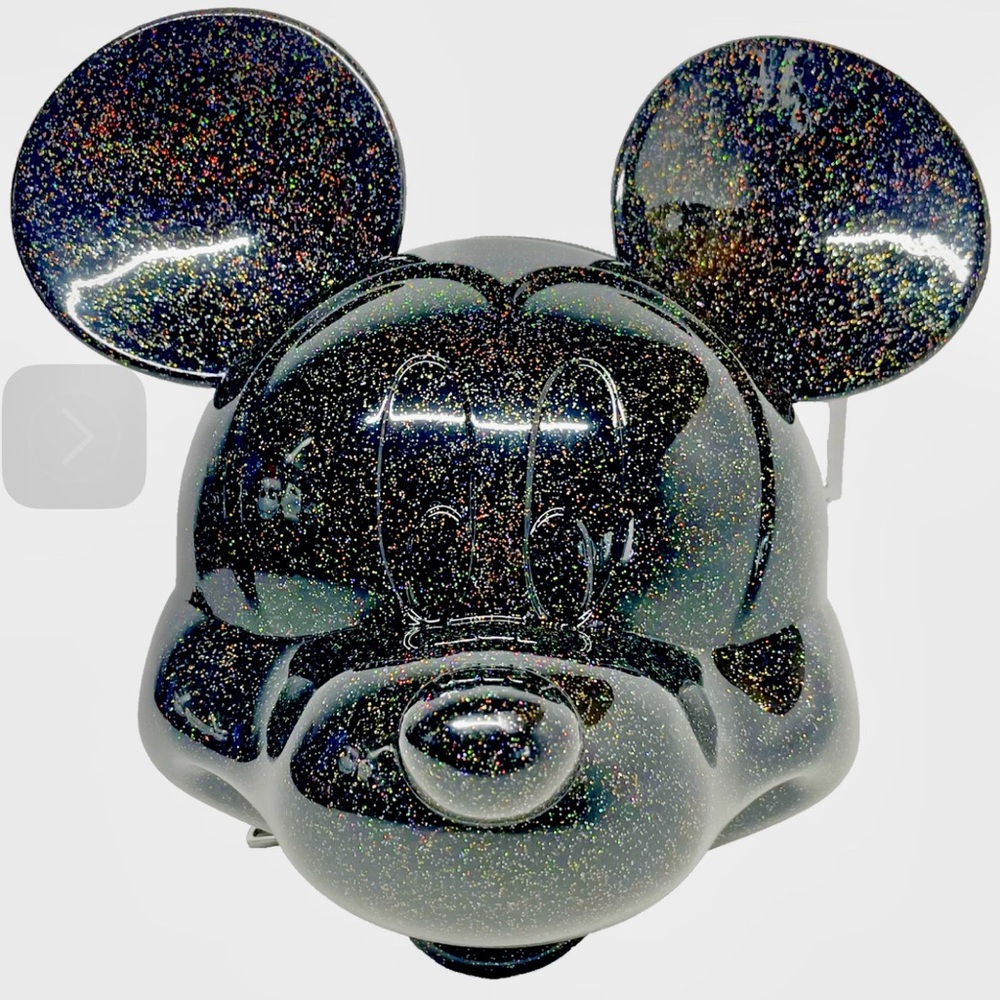 Glittery Mickey Mouse Head Bag